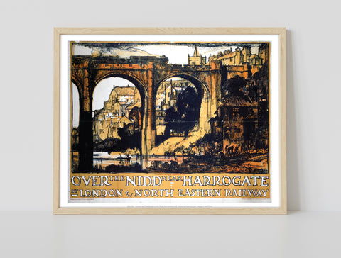 Over The Nidd Near Harrogate - 11X14inch Premium Art Print