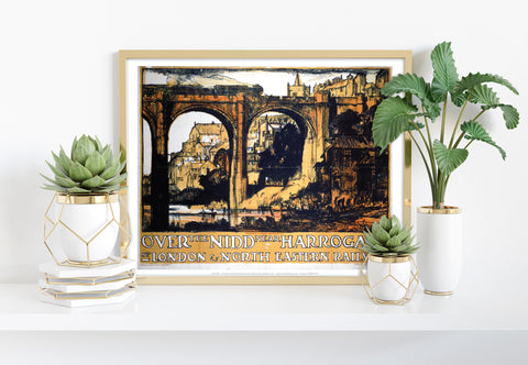 Over The Nidd Near Harrogate - 11X14inch Premium Art Print
