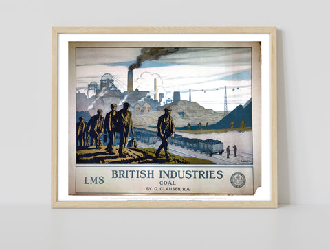 Lms British Industries Coal - 11X14inch Premium Art Print