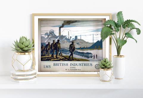 Lms British Industries Coal - 11X14inch Premium Art Print
