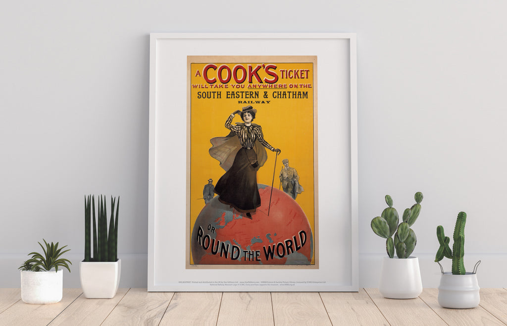 South Easter And Chatham Railway Art Print