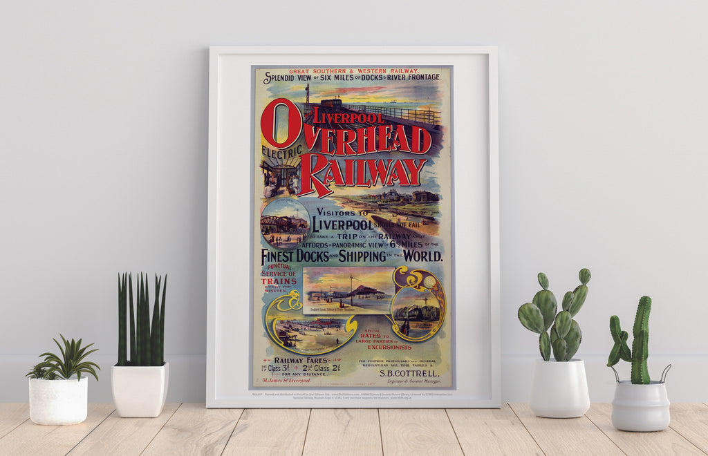 Liverpool Overhead Railway - Art Print
