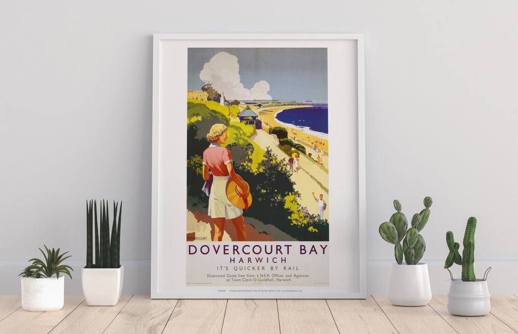 Dovercourt Bay - Harwich - 11X14inch Premium Art Print