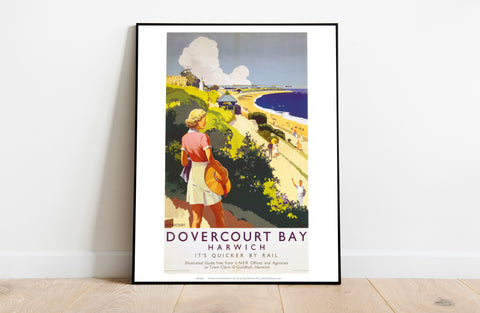 Dovercourt Bay - Harwich - 11X14inch Premium Art Print