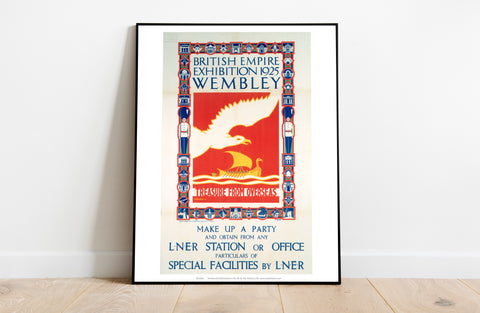 British Empire Exhibition - Treasure From Overseas Art Print