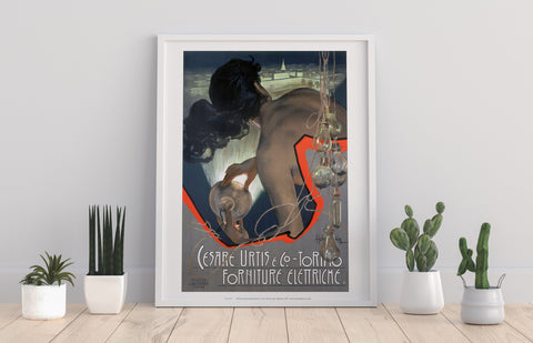 Cesare Urtis Co-Torino Forniture Elettriche - Art Print