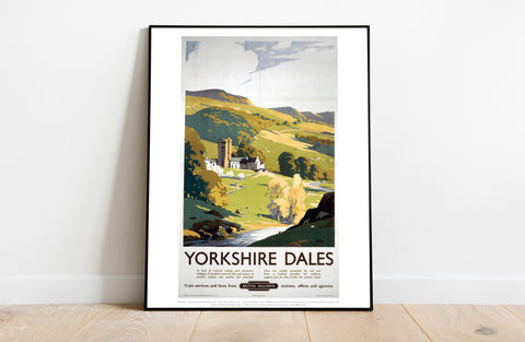 Yorkshire Dales - British Railways - Premium Art Print