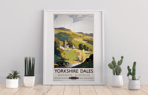 Yorkshire Dales - British Railways - Premium Art Print