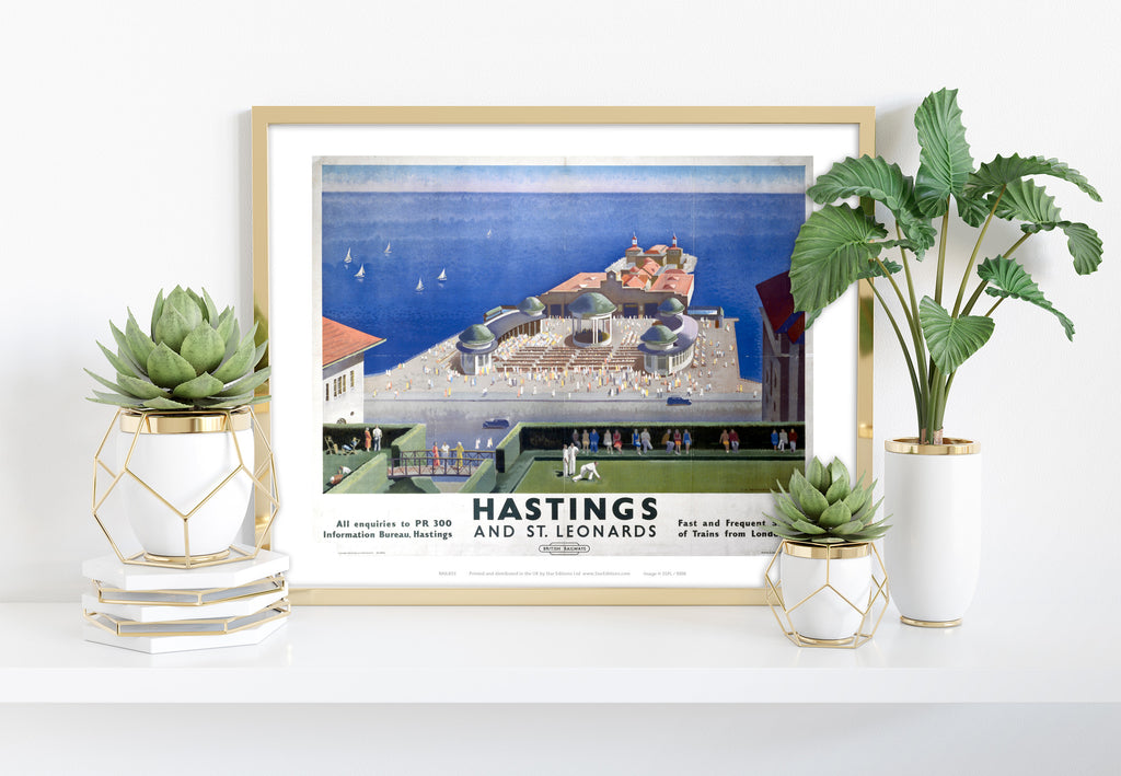 Hastings And St Leonards - Seaside Pavillion - Art Print