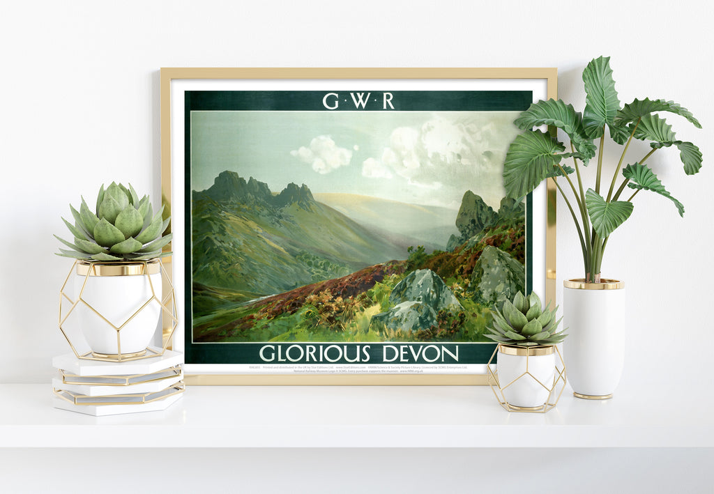 Glorious Devon - Gwr - 11X14inch Premium Art Print