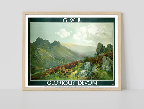 Glorious Devon - Gwr - 11X14inch Premium Art Print