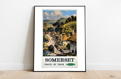 Somerset - British Railways - 11X14inch Premium Art Print