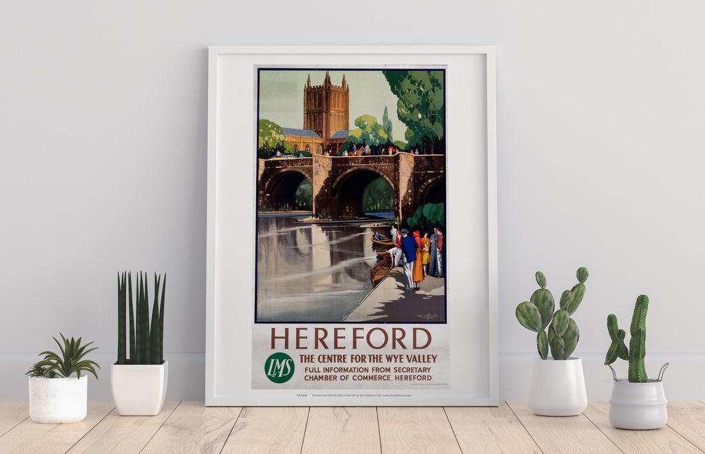 Hereford - Centre For The Wye Valley Lms - 11X14inch Premium Art Print