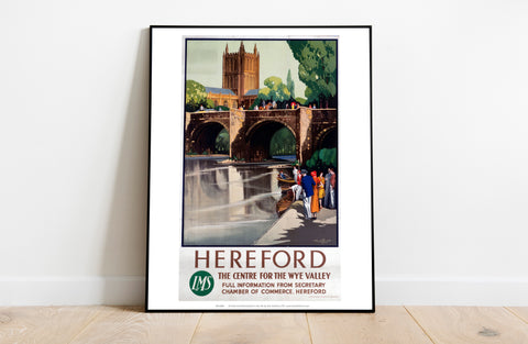 Hereford - Centre For The Wye Valley Lms - 11X14inch Premium Art Print