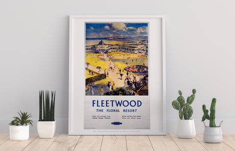 Fleetwood Floral Resort - British Railways - Art Print