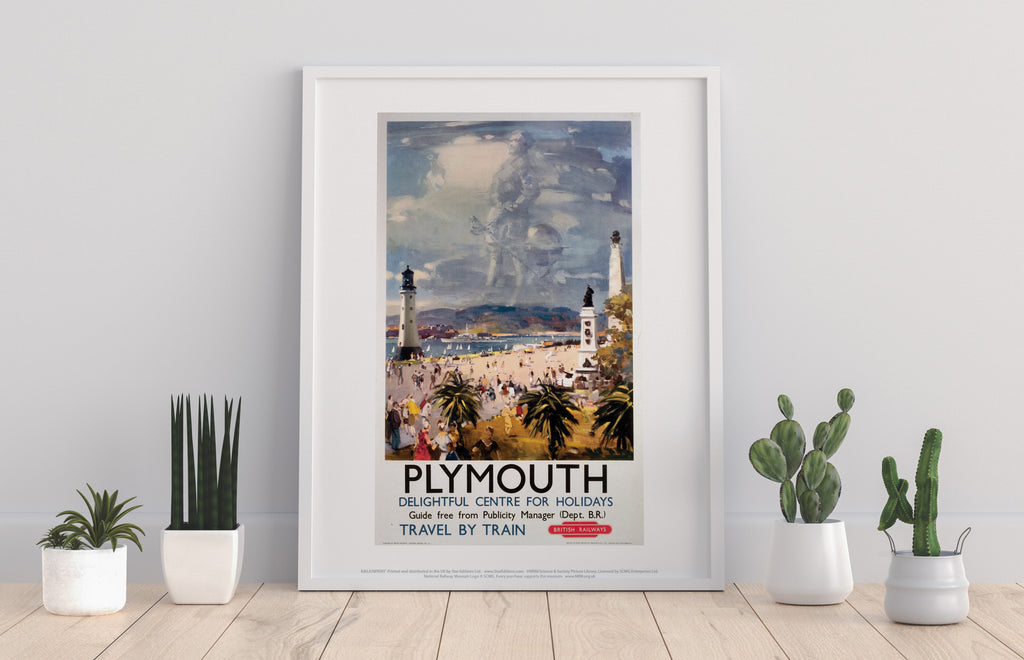 Plymouth Delightful Centre For Holidays - Art Print