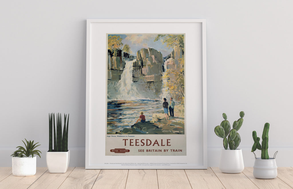 Teesdale - High Force Middleton-In-Teesdale - Art Print