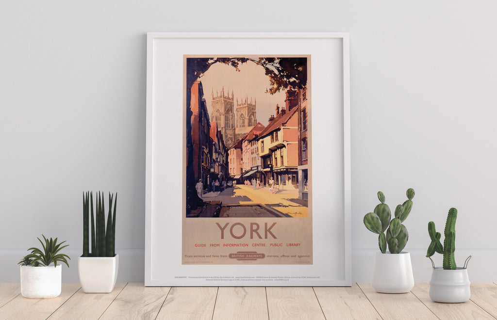 York - British Railways - 11X14inch Premium Art Print