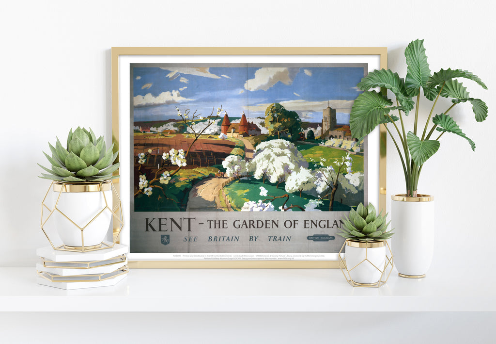 Kent - The Garden Of England - 11X14inch Premium Art Print