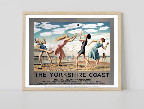 The Yorkshire Coast - Holiday Handbook - Premium Art Print