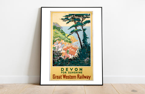 Devon For Sunshine - Great Western Railway - Art Print