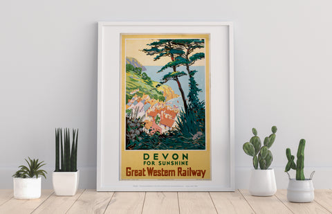 Devon For Sunshine - Great Western Railway - Art Print