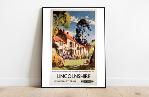 Lincolnshire, Somersby Rectory - 11X14inch Premium Art Print