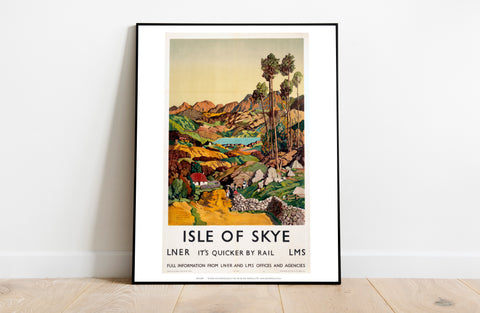 Isle Of Skye - Rolling Hillside - 11X14inch Premium Art Print