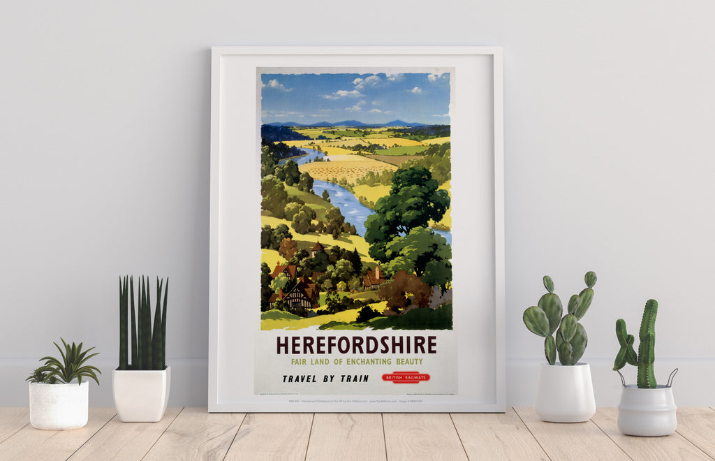 Herefordshire - Land Of Enchanting Beauty - Art Print