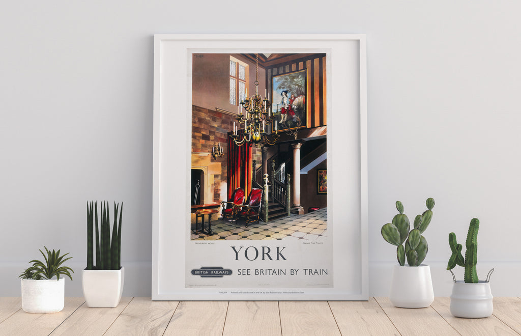 York - Treasurers House - 11X14inch Premium Art Print
