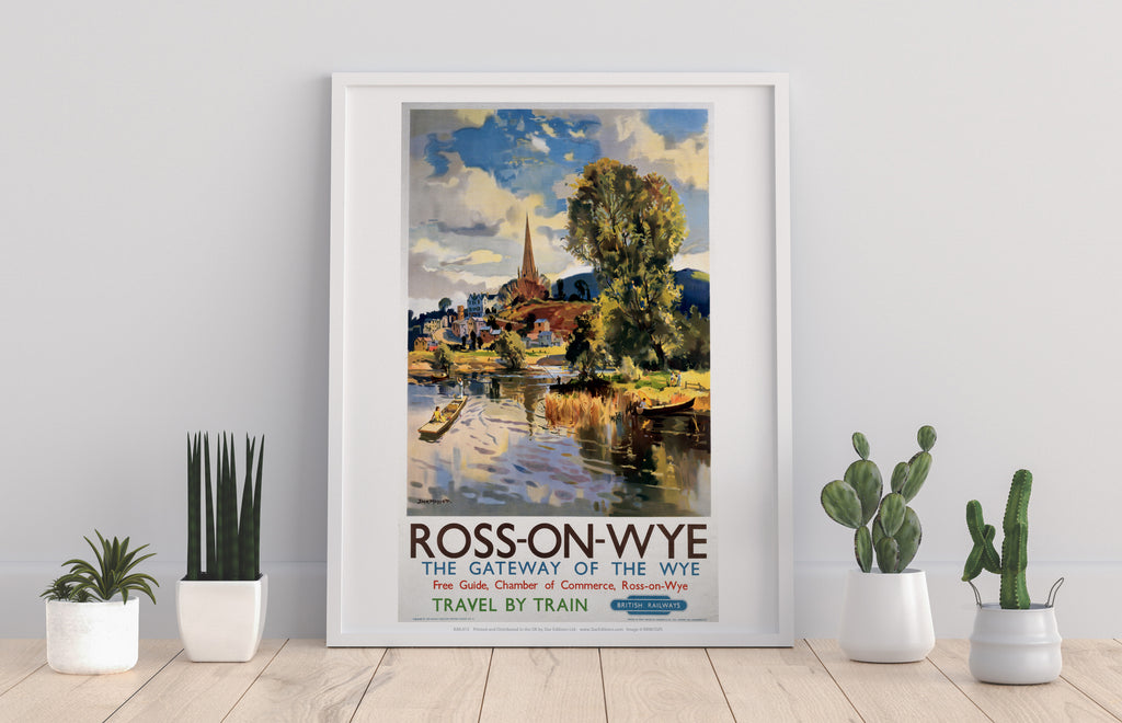 Ross-On-Wye, Gateway Of The Wye - 11X14inch Premium Art Print