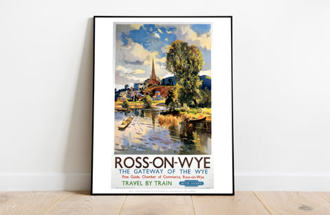 Ross-On-Wye, Gateway Of The Wye - 11X14inch Premium Art Print