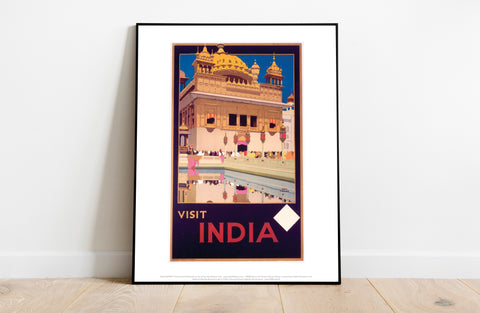 Visit India - 11X14inch Premium Art Print