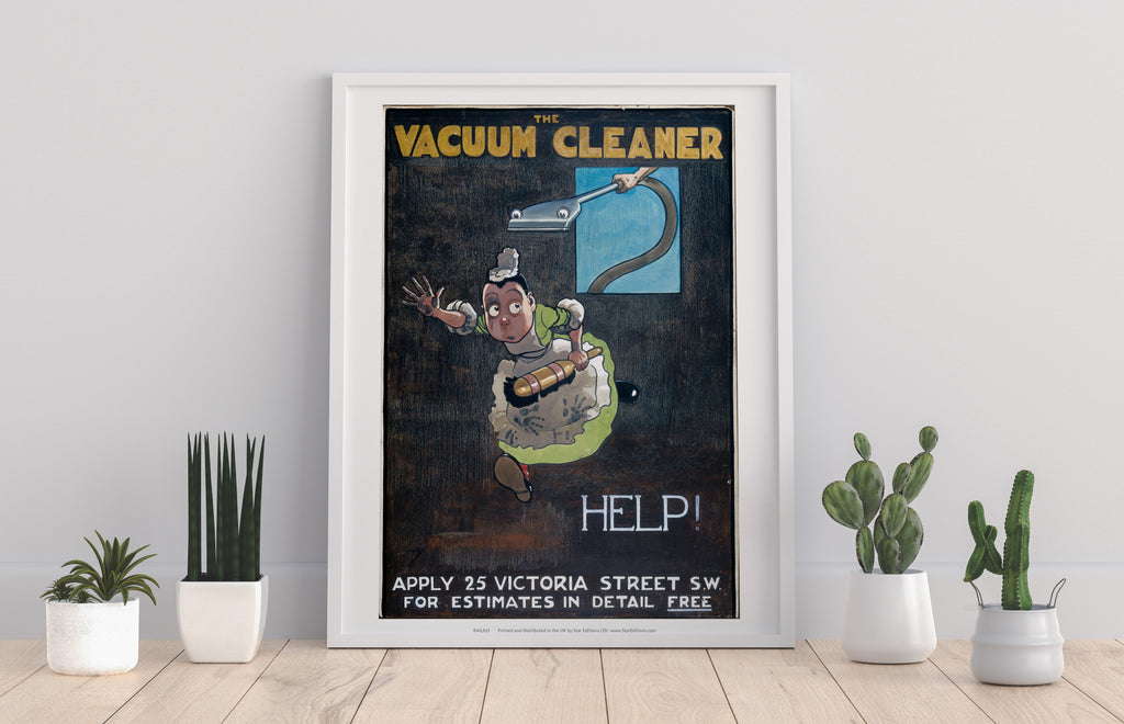 The Vacuum Cleaner - Help! - 11X14inch Premium Art Print