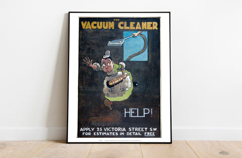 The Vacuum Cleaner - Help! - 11X14inch Premium Art Print