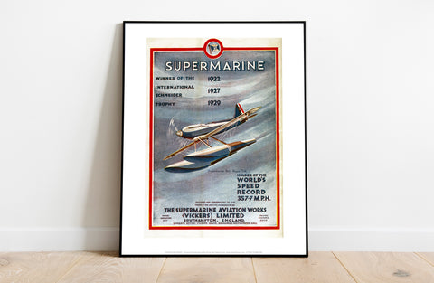 Supermarine - The International Schneider Trophy Art Print