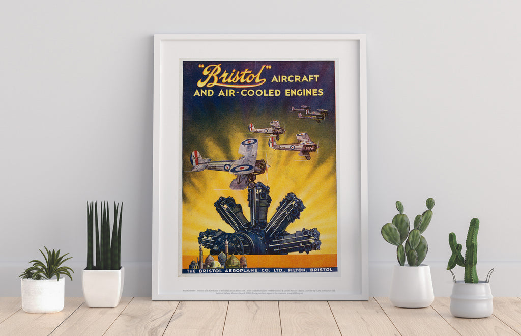 Bristol Aircraft And Air Cooled Engines - Premium Art Print