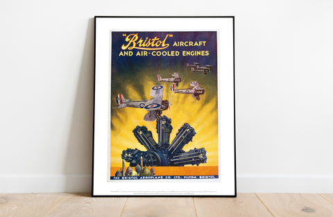 Bristol Aircraft And Air Cooled Engines - Premium Art Print