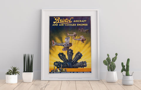 Bristol Aircraft And Air Cooled Engines - Premium Art Print