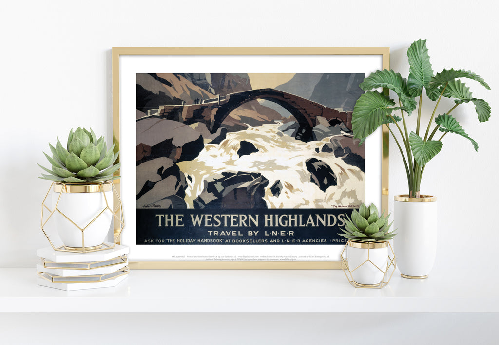 The Western Highlands - 11X14inch Premium Art Print