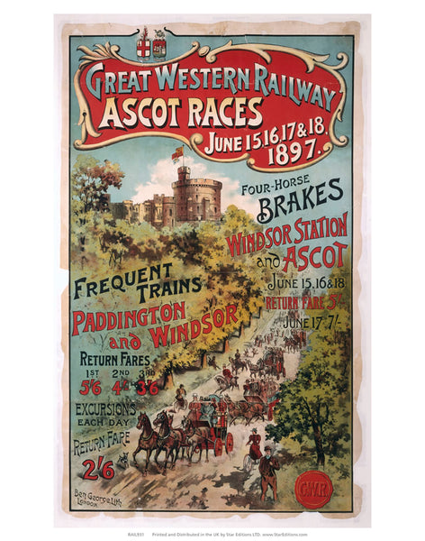 Ascot Races - 15, 16, 17 and 18 june 1897 – Star Editions