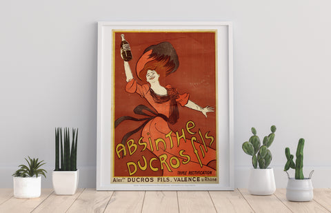 Absinthe Ducros Fils - 11X14inch Premium Art Print