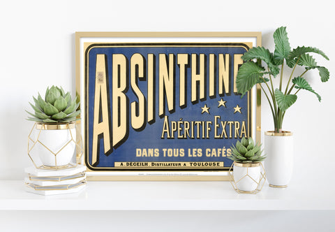 Absinthine - Aperitif Extra - 11X14inch Premium Art Print