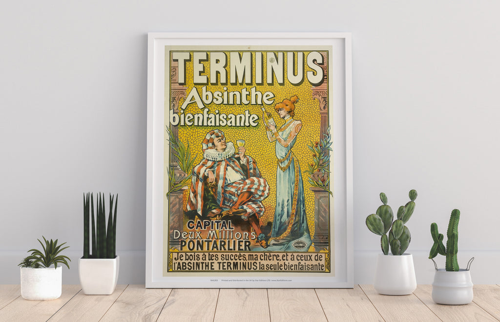 Terminus Absinthe Bienfaisante - 11X14inch Premium Art Print