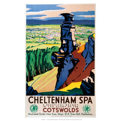 Cheltenham Spa - Beautiful resort in the heart of the cotswolds 24" x 32" Matte Mounted Print