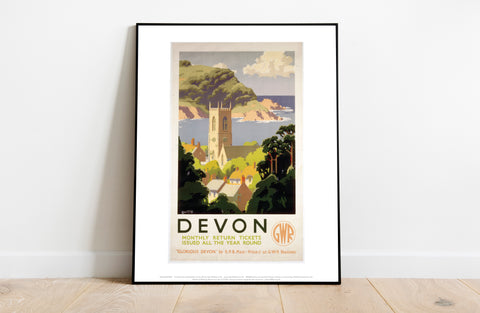 Devon - Glorious Devon Gwr - 11X14inch Premium Art Print