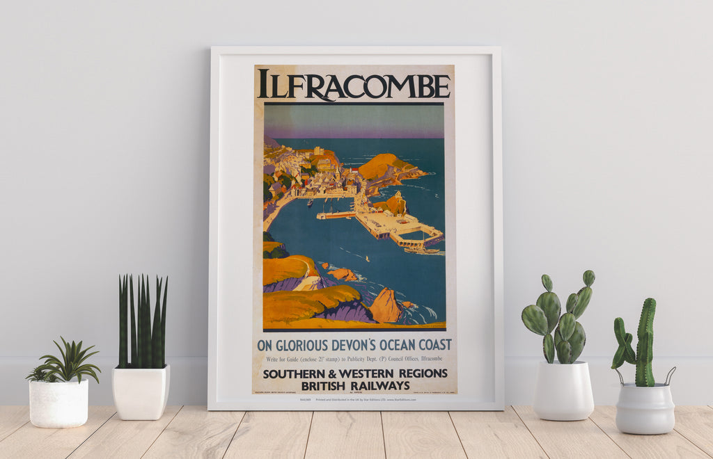 Ilfracombe - Glorious Devon Ocean Coast - Premium Art Print