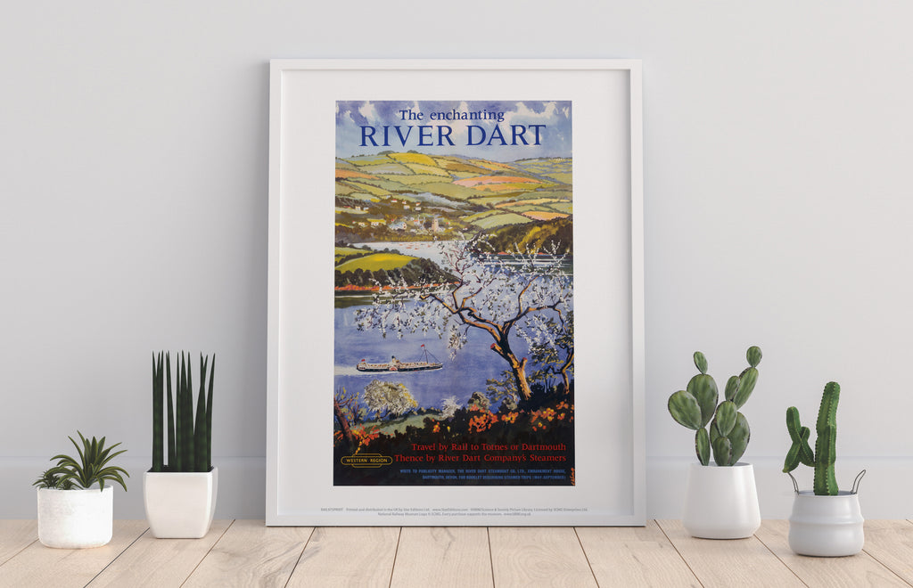 Enchanting River Dart - 11X14inch Premium Art Print