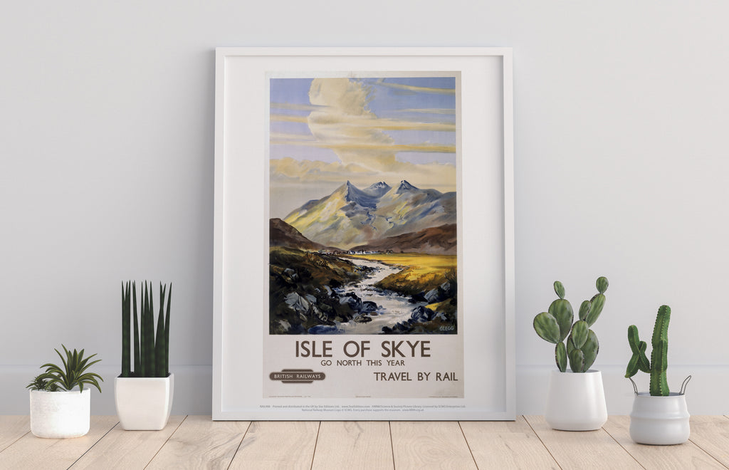 The Isle Of Skye, Scotland - 11X14inch Premium Art Print