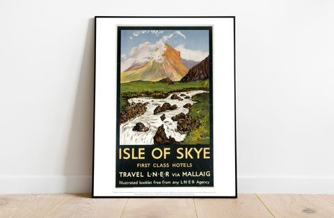 Isle Of Skye - First Class Hotels By Lner Art Print